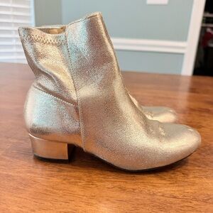 Girls MIA Gold angle boots size 1